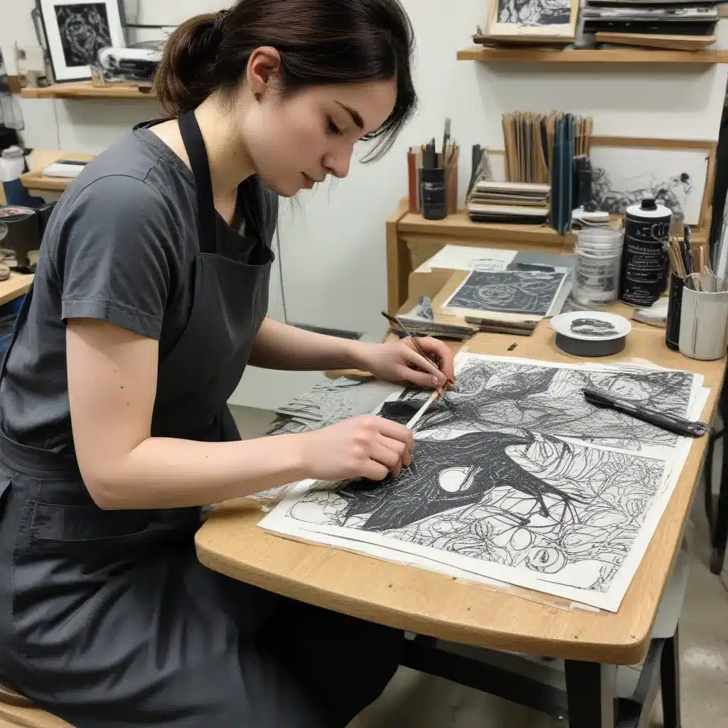 Discover the Art of Printmaking: Student Etching and Linocut Workshop