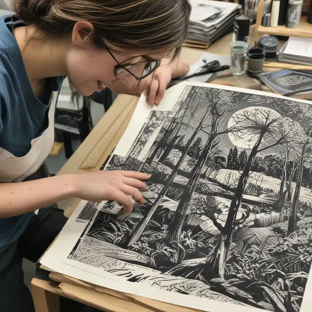 Discover the Art of Printmaking: Student Linocut and Etching Workshop