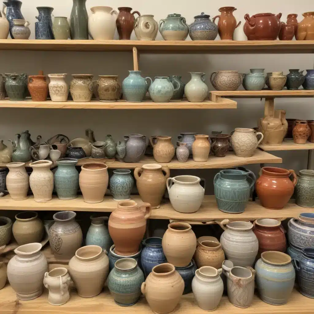 Explore the Captivating World of Ceramics: Student Pottery Display