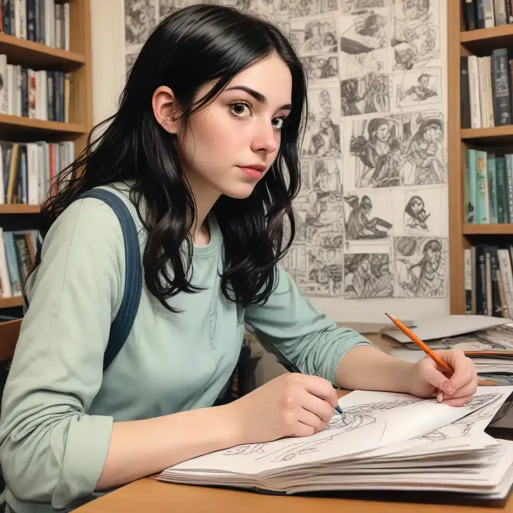 Explore the Captivating World of Illustration: Student Graphic Novel Writing and Drawing Workshop